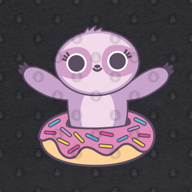 Donut Sloth by BoredInc